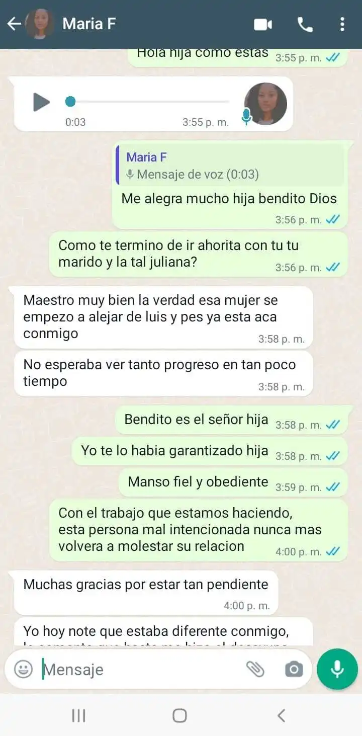 regreso de amor